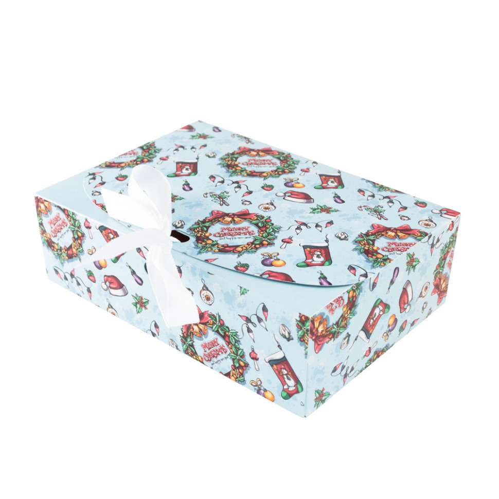 Коробка 16х11х5 см "Счастливого рождества" 