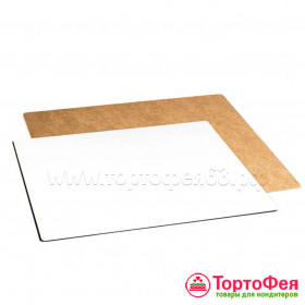 Подложка ЛХДФ (3мм) белая, 30х40 см