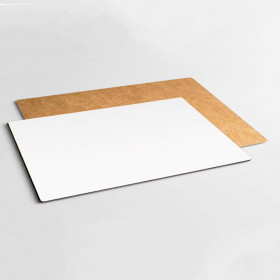 Подложка ЛХДФ (3мм) белая, 30х40 см