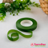 Флористическая лента темно-зеленая