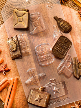 Форма пластиковая &quot;Набор военного мини&quot; 