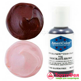 Краситель гелевый AmeriColor CHOCOLATE BROWN 