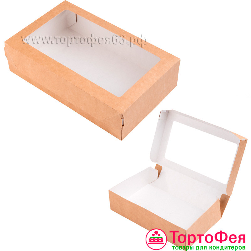 Коробка 25х17х10 см белая без окна Коробка 25х17х10 см белая без окна