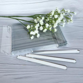Палочки акриловые для эскимо 11 см, Серебро / 5 шт 