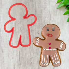 Вырубка &quot;Пряничный человечек&quot; - 11 см
