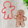 Вырубка "Пряничный человечек" - 11 см