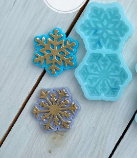 Молд Снежинки 2 шт, пр-во Россия