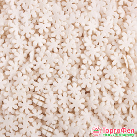 Посыпка Снежинки Белые, 25 г 