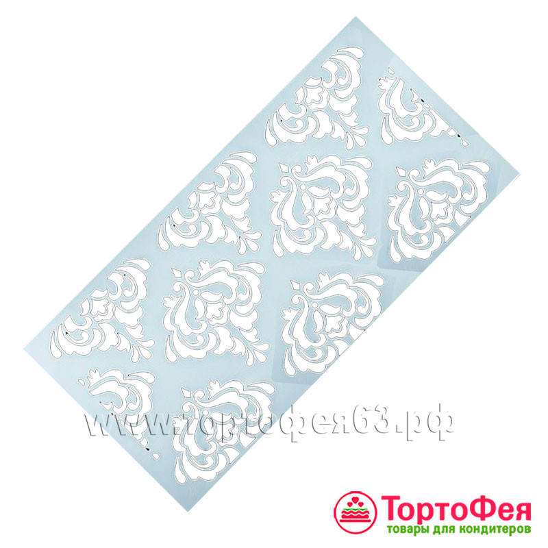 Трафарет «Вензеля» 30х10 см