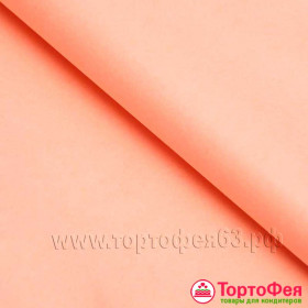 Бумага упаковоч. тишью Персиковая, 5 листов