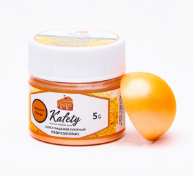 Кандурин плотный "Kafety", Апельсин / 5 г