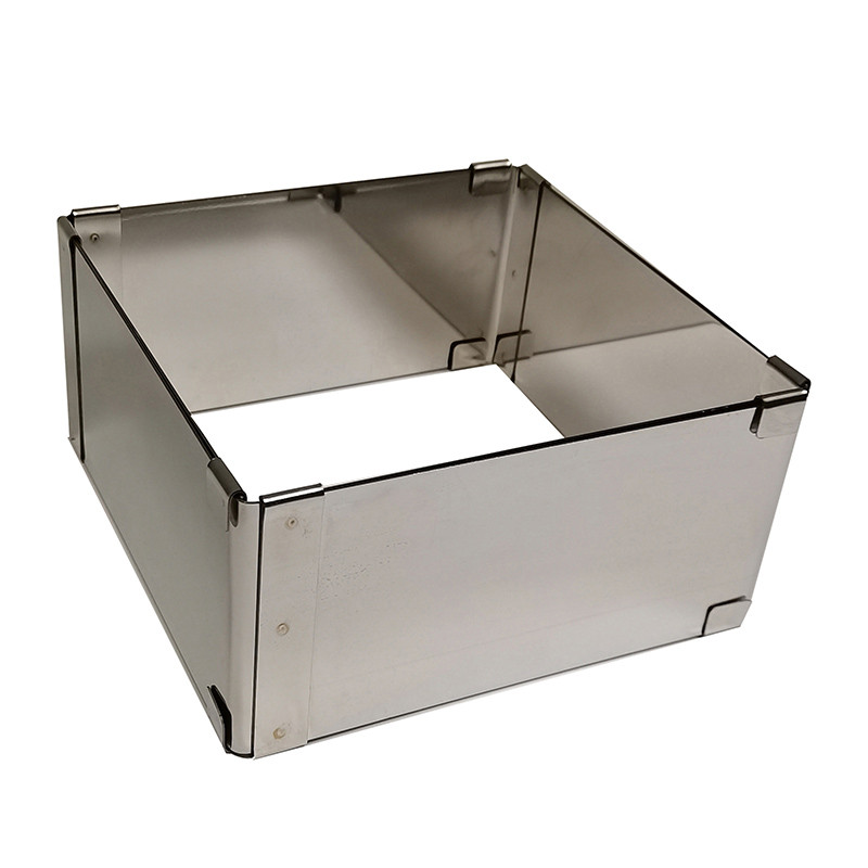 Форма разъемная квадратная 15-28 см (выс. 12 см) 