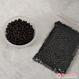 Шарики рисовые в глазури. Черный 3-4 мм, 25 г 