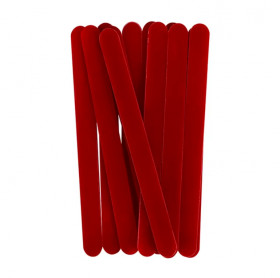 Палочки акриловые для эскимо, Красные / 5 шт