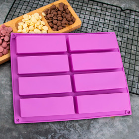 Форма силиконовая Прямоугольники 11,4 х 3,8 см