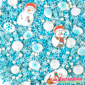 Посыпка микс &quot;Снежные забавы&quot;, 20 г
