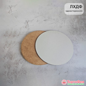Подложка ЛХДФ (3мм) белая, 22 см 