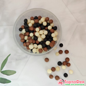 Хрустящие шарики Шоколадный микс, 40 гр