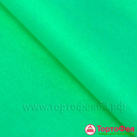 Бумага упаковочная тишью, Мятная / 5 листов 