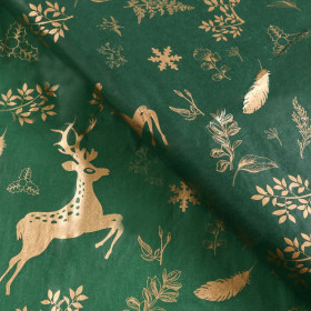 Бумага упаковочная тишью &quot;Новогодняя сказка&quot; 1 лист (50х66 см)