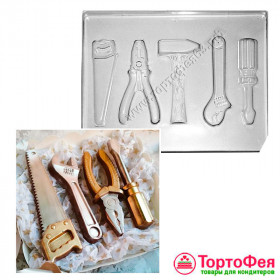 Форма пластик. &quot;Инструменты&quot; 5 шт