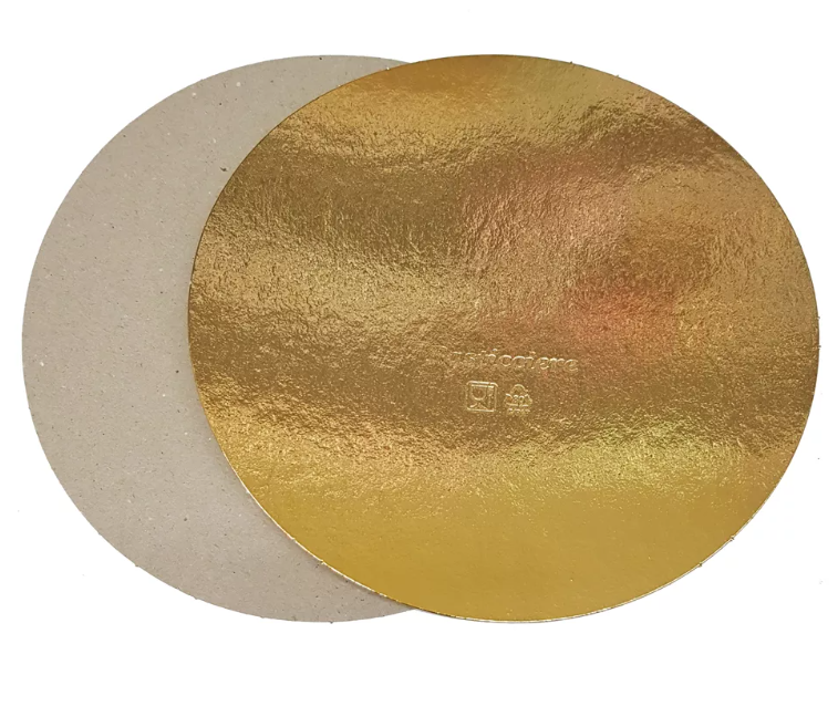Подложка тонкая (0,8мм) Золото 10 см