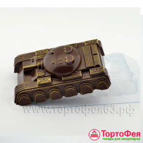 Форма пластик. &quot;Танк&quot; 