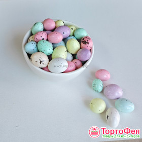 Драже шоколадное "Яйца перепелиные Пастель", 50 гр 