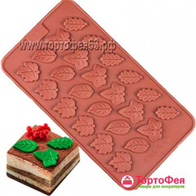 Форма силиконовая Листочки