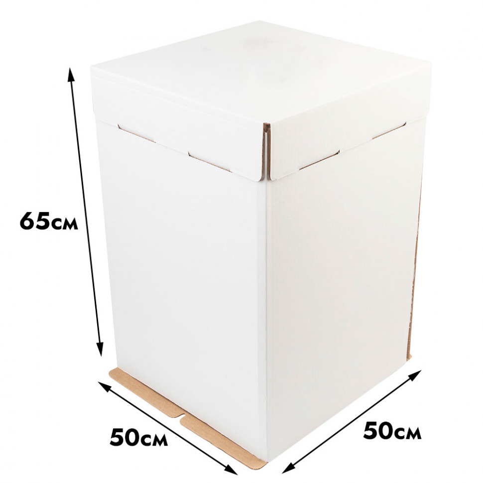Коробка для торта 50х50х65 см