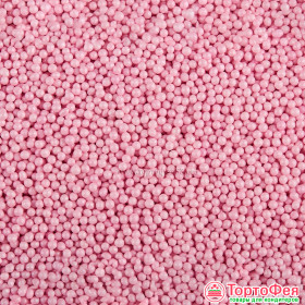 Посыпка шарики Розовые 2 мм  перламутр., 25 г