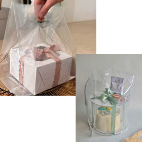 Пакет полиэтиленовый прозрачный 24х37 см