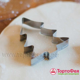 Вырубка Елочка 8 см / металл 