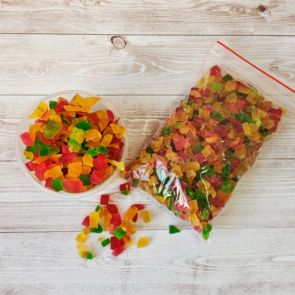 Цукаты арбузные микс /// 500 гр 