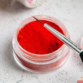 Сухой пищевой красит."Цветочная пыльца «Коралловый», 4 гр