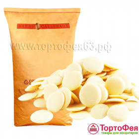 Глазурь кондитерская Белая (Barry Callebaut), 100 гр 