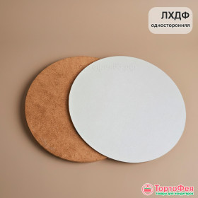 Подложка ЛХДФ (3мм) белая, 24 см