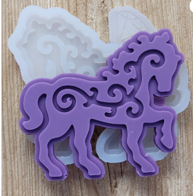 Форма силиконовая &quot;Лошадка ажурная&quot; 