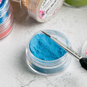 Сухой пищевой красит."Цветочная пыльца «Небесно-голубой", 4 гр