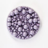 Шарики рисовые в глазури. Лиловые 2-13 мм, 25 гр    