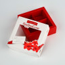 Коробка для 4 конфет с окном "Поздравляю"