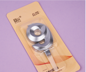 Свеча &quot;Цифра 9&quot;, серебро / 5 см    