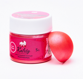 Кандурин плотный "Kafety", Алый/ 5 г 