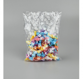 Пакетики с рисунком "Цветочки" 14х29 см / 1 шт