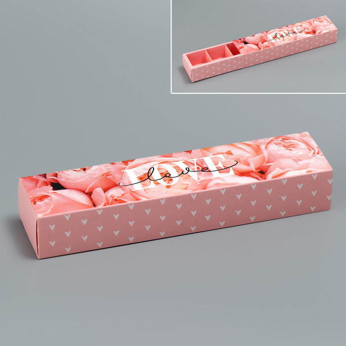 Коробка для 5 конфет "Love"