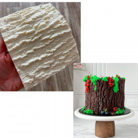 Молд силиконовый &quot;Кора дерева&quot; 14х17 см