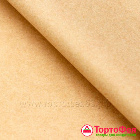 Бумага упаковочная тишью Натуральный / 5 листов