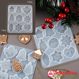 Молд силиконовый &quot;Рождество&quot;   