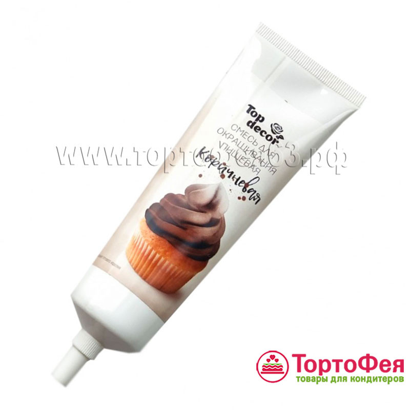 Краситель гелевый водорастворимый Коричневый