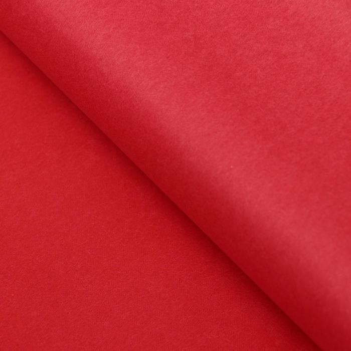 Бумага упаковочная тишью, Красная, 5 листов
